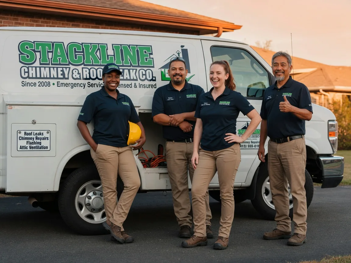 Chimney flashing repair company in Roslyn, WA